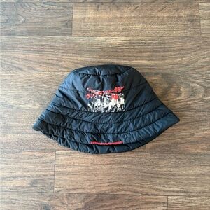 Big Hero 6 Baymax Black Puffy Bucket Hat - Pre-owned